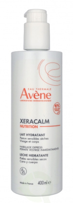 Avene XeraCalm Nutrition Moisturizing Lotion 400 ml For Dry Sensitive Skin