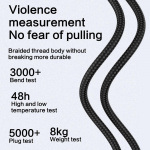 Dudao L7MaxC USB-C to USB-C Cable 100W 1m Black