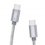 Dudao L5ProC USB-C to USB-C cable 45W 1m gray