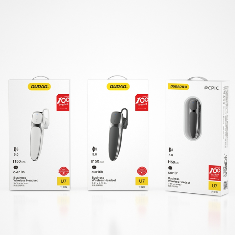 Dudao U7 Wireless Headset White