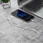 Dudao X14+ In-ear headphones with microphone Lightning white