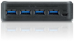 ATEN US434 USB3.0 hub voor vier computers
