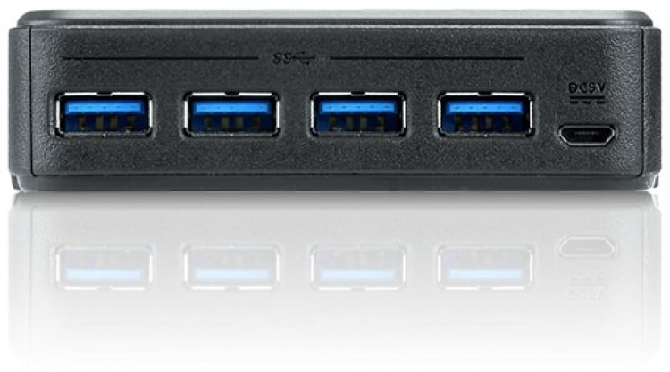 ATEN US434 USB3.0 hub voor vier computers