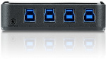 ATEN US434 USB3.0 hub voor vier computers