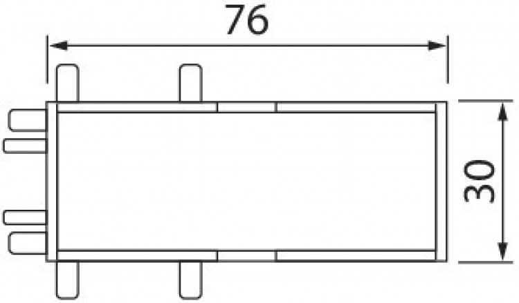 Airam Lineaire x-aansluiting, 1 W, 4000 K Airam Lineaire x-aansluiting, 1 W, 4000 K