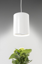 Airam Fiora hanglamp, E27, witte behuizing Airam Fiora hanglamp, E27, witte behuizing