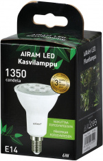 Airam Fiora plantenlamp, E14, 3500 K, 420 lm