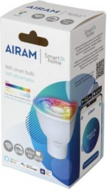Airam SmartHome PAR16 spot, GU10, 345 lm, RGBW, WiFi Airam SmartHome PAR16 spot, GU10, 345 lm, RGBW, WiFi