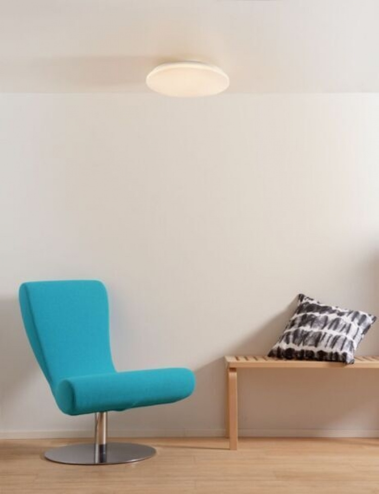 Airam Gaia Slim Ronde Plafond, 22W, 2700-6500K, wit, 40 cm