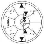 Airam Gaia Slim Ronde Plafond, 22W, 2700-6500K, wit, 40 cm