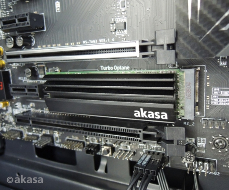 Akasa M.2 SSD heatsink - koellichaam voor M.2 kaart