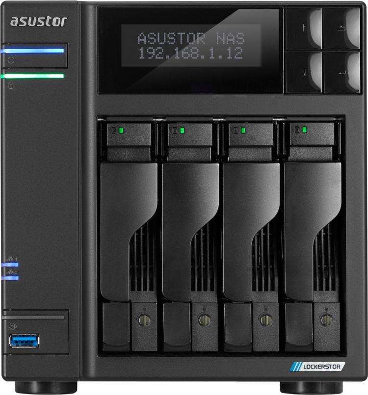 ASUSTOR AS6704T netwerkserver ASUSTOR AS6704T netwerkserver
