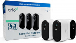 Arlo Essential 2 HD bewakingscamera voor binnen en buiten, 3 stuks productverpakking