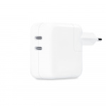 Apple 35W USB-C voeding met twee poorten (MW2K3)