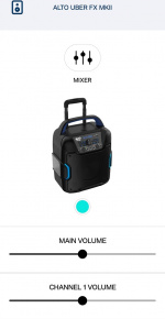 Alto Uber FX 2 PA-luidspreker op batterijen