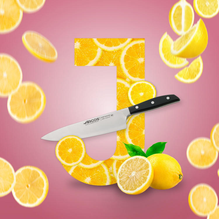 ARCOS Manhattan gesmeed koksmes, 21cm