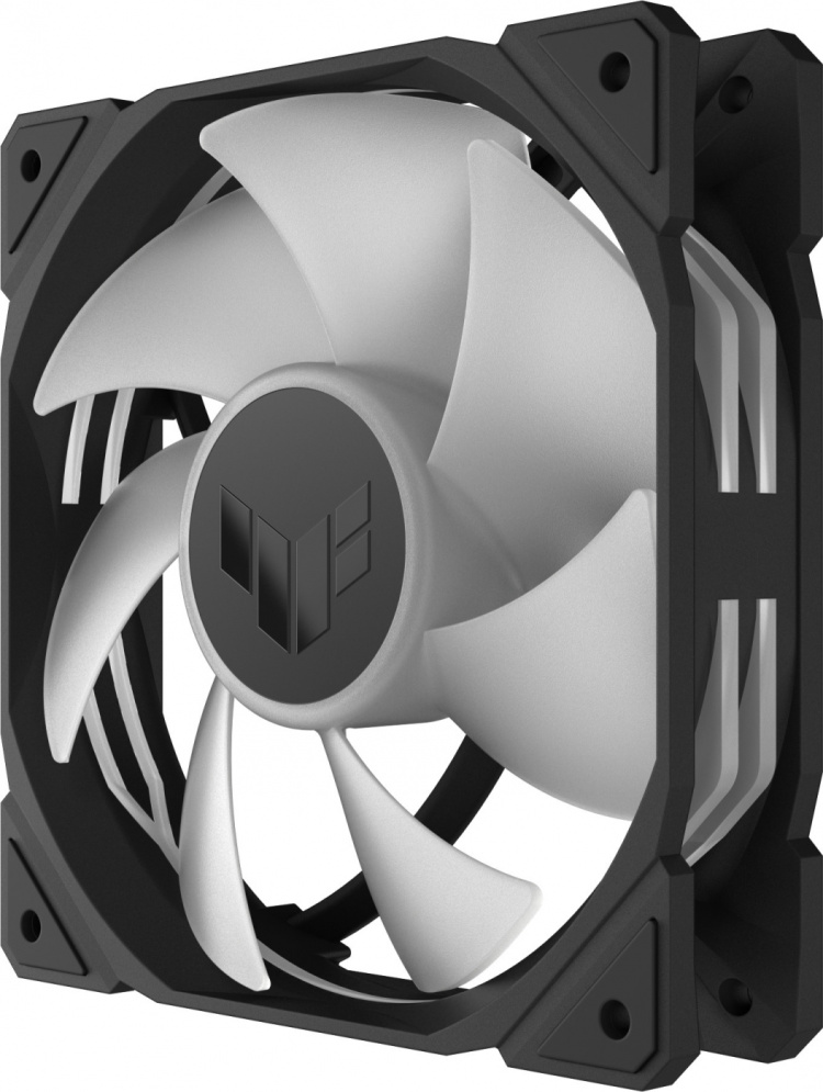 ASUS TUF Gaming TR 120 ARGB PWM ventilator, 120 mm, zwart ASUS TUF Gaming TR 120 ARGB PWM ventilator, 120 mm, zwart