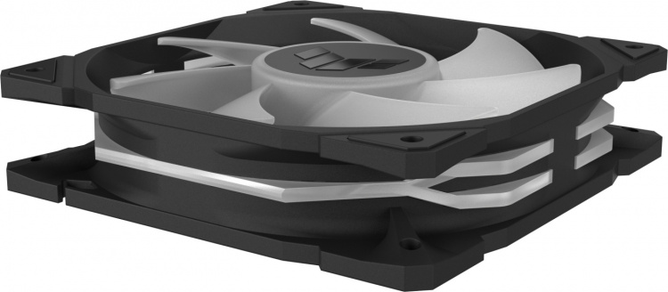 ASUS TUF Gaming TR 120 ARGB PWM ventilator, 120 mm, zwart ASUS TUF Gaming TR 120 ARGB PWM ventilator, 120 mm, zwart