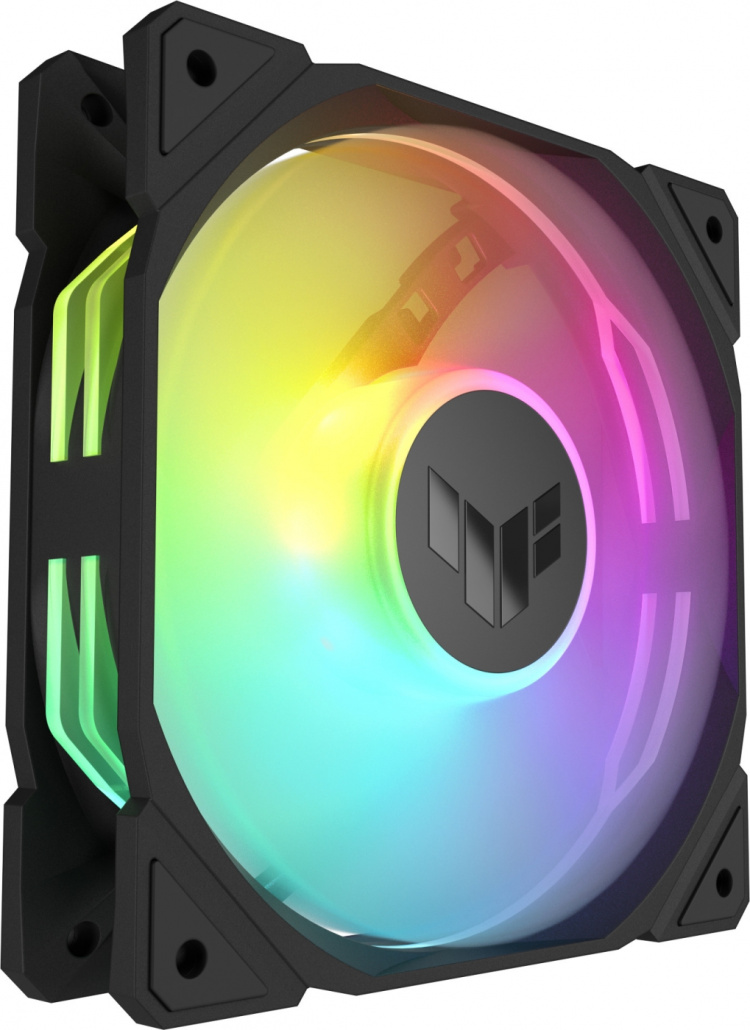 ASUS TUF Gaming TR 120 ARGB Reverse PWM ventilator, 120 mm, zwart ASUS TUF Gaming TR 120 ARGB Reverse PWM ventilator, 120 mm, zwart