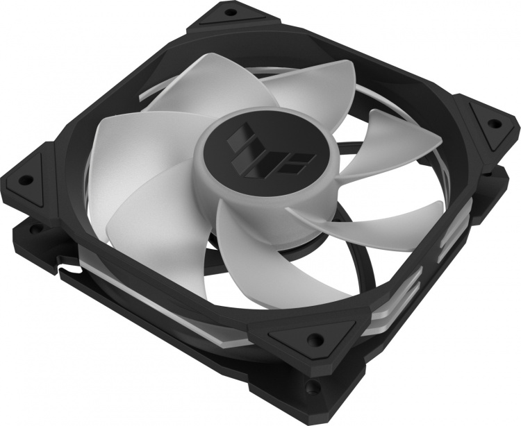 ASUS TUF Gaming TR 120 ARGB Reverse PWM ventilator, 120 mm, zwart ASUS TUF Gaming TR 120 ARGB Reverse PWM ventilator, 120 mm, zwart