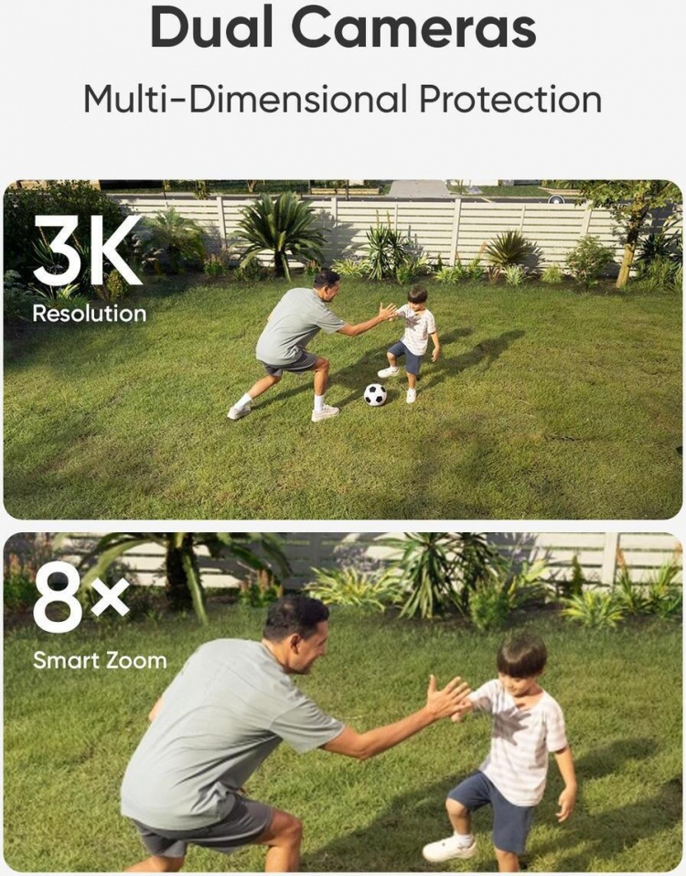 Anker eufy Floodlight Camera E340 bewakingscamera voor buiten