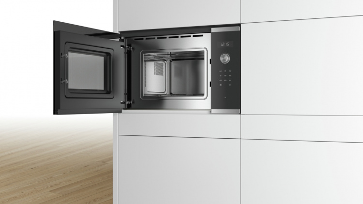 Bosch BFL524MS0 Serie 6 magnetron, staal Bosch BFL524MS0 Serie 6 magnetron, staal