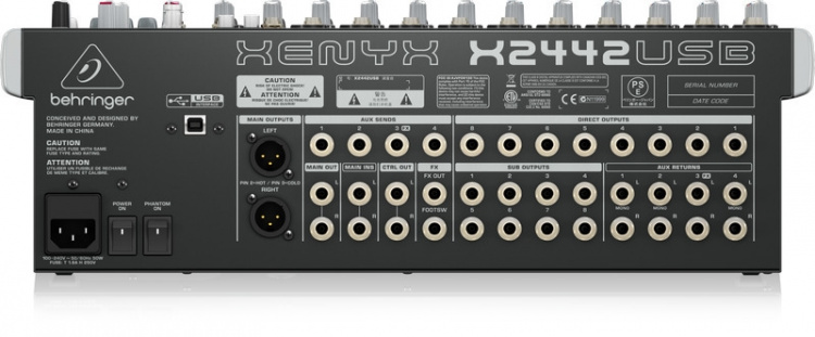 BEHRINGER Xenyx X2442USB compacte mixer