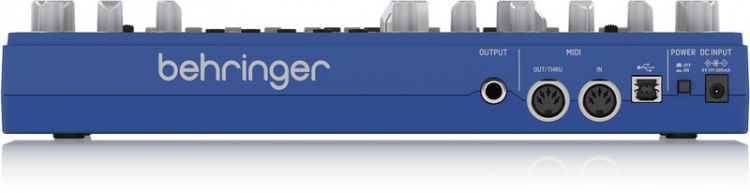 BEHRINGER TD-3-BU synthesizer, blauw