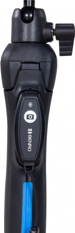 Benro BK15 selfie stick en ministatief, zwart-blauw