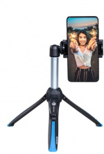 Benro BK15 selfie stick en ministatief, zwart-blauw
