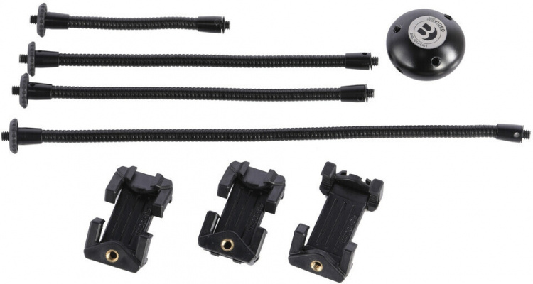 Benro MeVideo Livestream Accessory Kit - Streamingstandaard voor drie smartphones