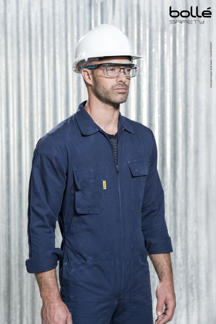 Bollé Tryon OTG bril, zwart/blauw/helder