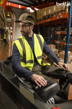 Bollé Ness+ veiligheidsbril, helder