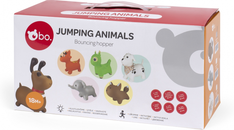 bo boSpringend dier onzekere pop-up dier, Groene Dino