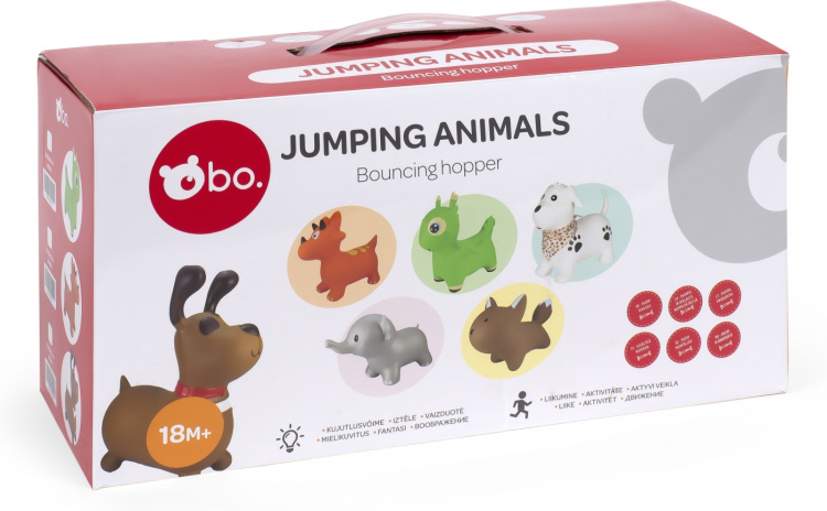 bo boSpringend dier onzekere pop-up dier, Groene Dino