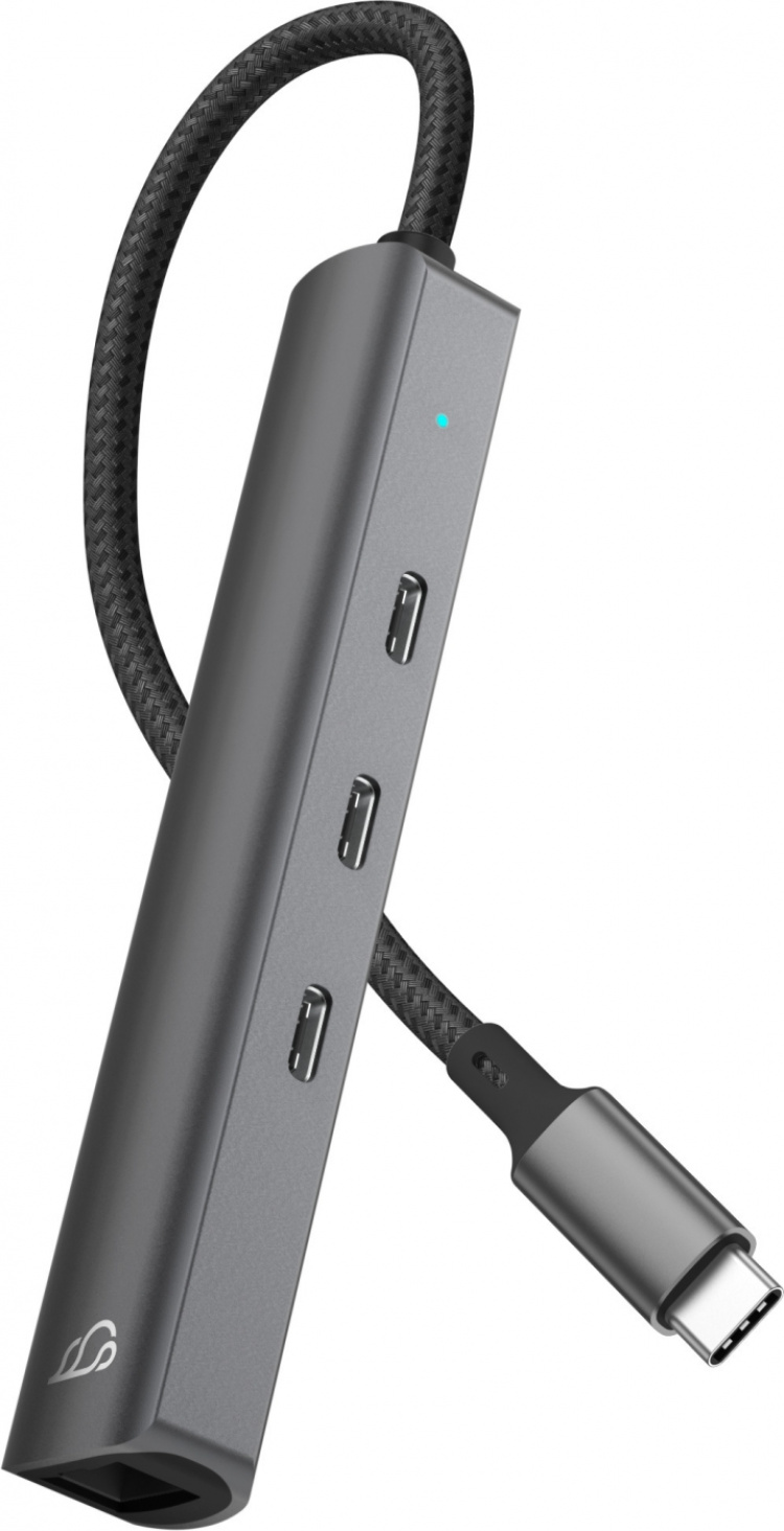Bluecloud USB-C naar USB-C hub en gigabit ethernet adapter Bluecloud USB-C naar USB-C hub en gigabit ethernet adapter