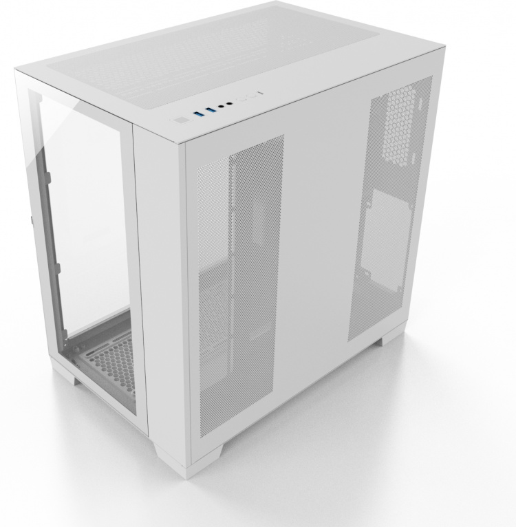 Blackstorm Artemis A711G ATX-kast met venster, wit