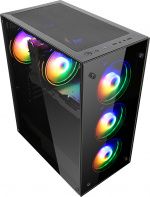 Blackstorm Artemis 205B ATX-kast met venster, zwart