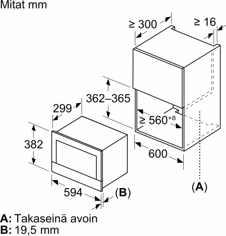 Bosch BFL7221B1 Serie 8 magnetron, zwart