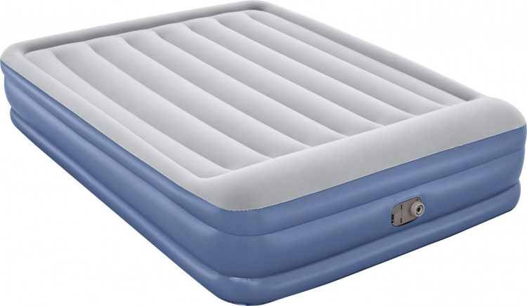 Bestway Tritech™ luchtbed Queen met luchtvulling, ingebouwde pomp, 203 x 152 x 46 cm