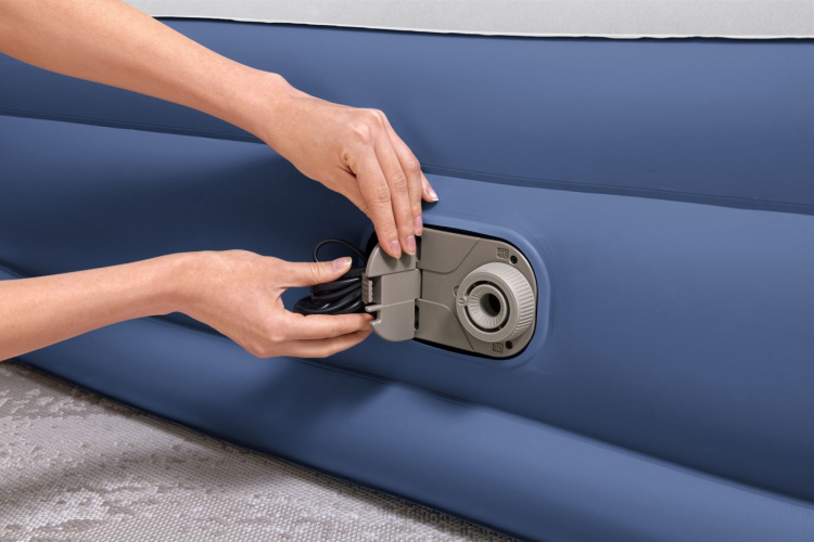 Bestway Tritech™ luchtbed Queen met luchtvulling, ingebouwde pomp, 203 x 152 x 46 cm