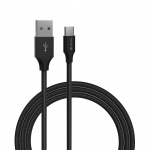 Devia kabel Gracious EC303 USB - USB-C 1,0 m 2,4A zwart