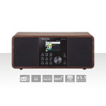 TELESTAR DIRA S 24i Multifunctionele Stereo Radio DAB+ / FM / Internet / Bluetooth Hout