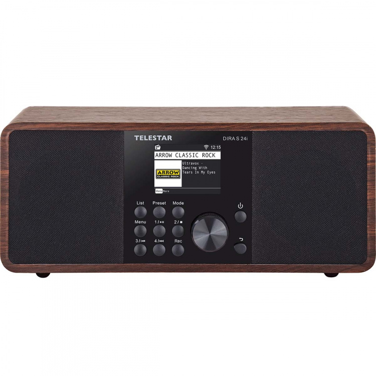 TELESTAR DIRA S 24i Multifunctionele Stereo Radio DAB+ / FM / Internet / Bluetooth Hout