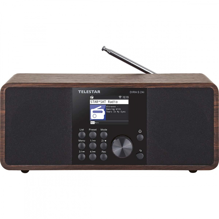 TELESTAR DIRA S 24i Multifunctionele Stereo Radio DAB+ / FM / Internet / Bluetooth Hout