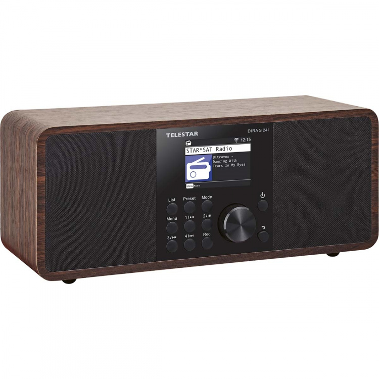 TELESTAR DIRA S 24i Multifunctionele Stereo Radio DAB+ / FM / Internet / Bluetooth Hout