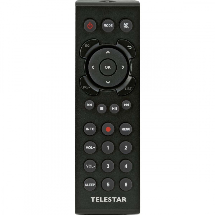 TELESTAR DIRA S21i+ EWF Multifunctionele Stereo Radio DAB+ / FM / Internet / Bluetooth Zwart