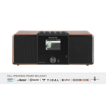 TELESTAR DIRA S32i CD EWF Multifunctionele Stereo Radio met CD-speler DAB+ / FM / Internet / Bluetooth Hout