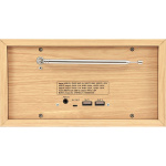 imperial DABMAN 30 Mobiele DAB+ / FM-radio Hout