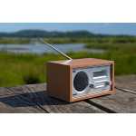 imperial DABMAN 30 Mobiele DAB+ / FM-radio Hout